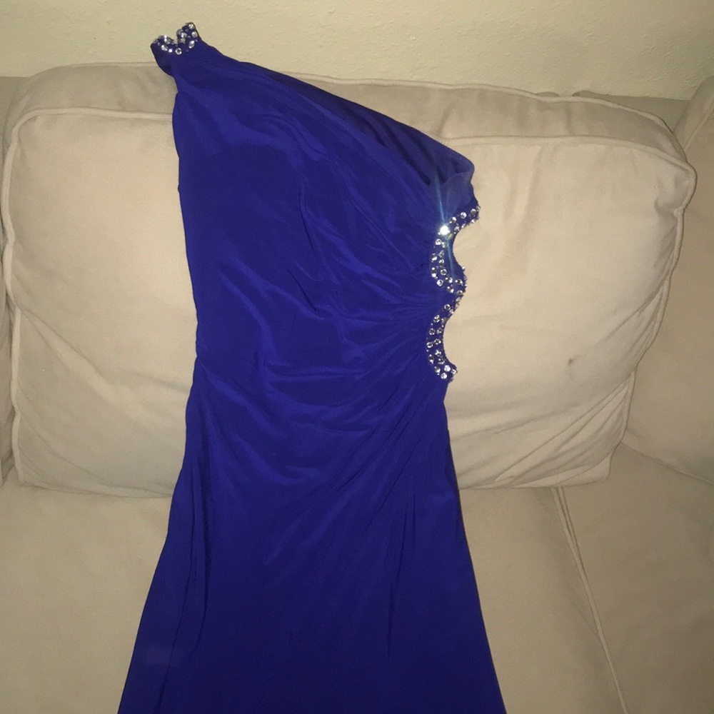 Royal Blue Evening Gown